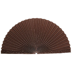 Веер-гармошка 180г/м 100 см, коричневый