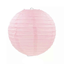 Подвесной фонарик стандарт 30 см светло-розовый new